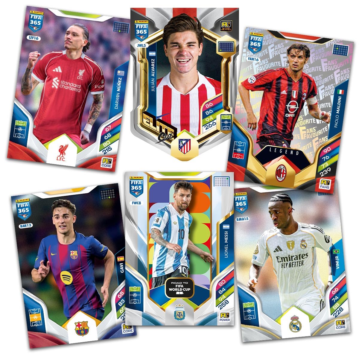Panini FIFA 365 Adrenalyn XL™ 2026 Trading Cards – Fatpack Box