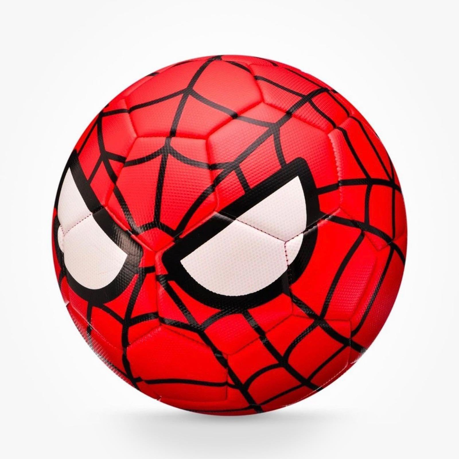 Marvel Spider-Man Football Size 5, 22cm Textured Soccer Ball for Kids