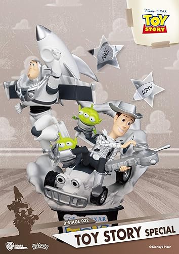 Miniatura 6 de Beast Kingdom Toy Story: Estatua de la serie Ds-032 de Woody & Buzz Deluxe Galaxy Version Ds-032