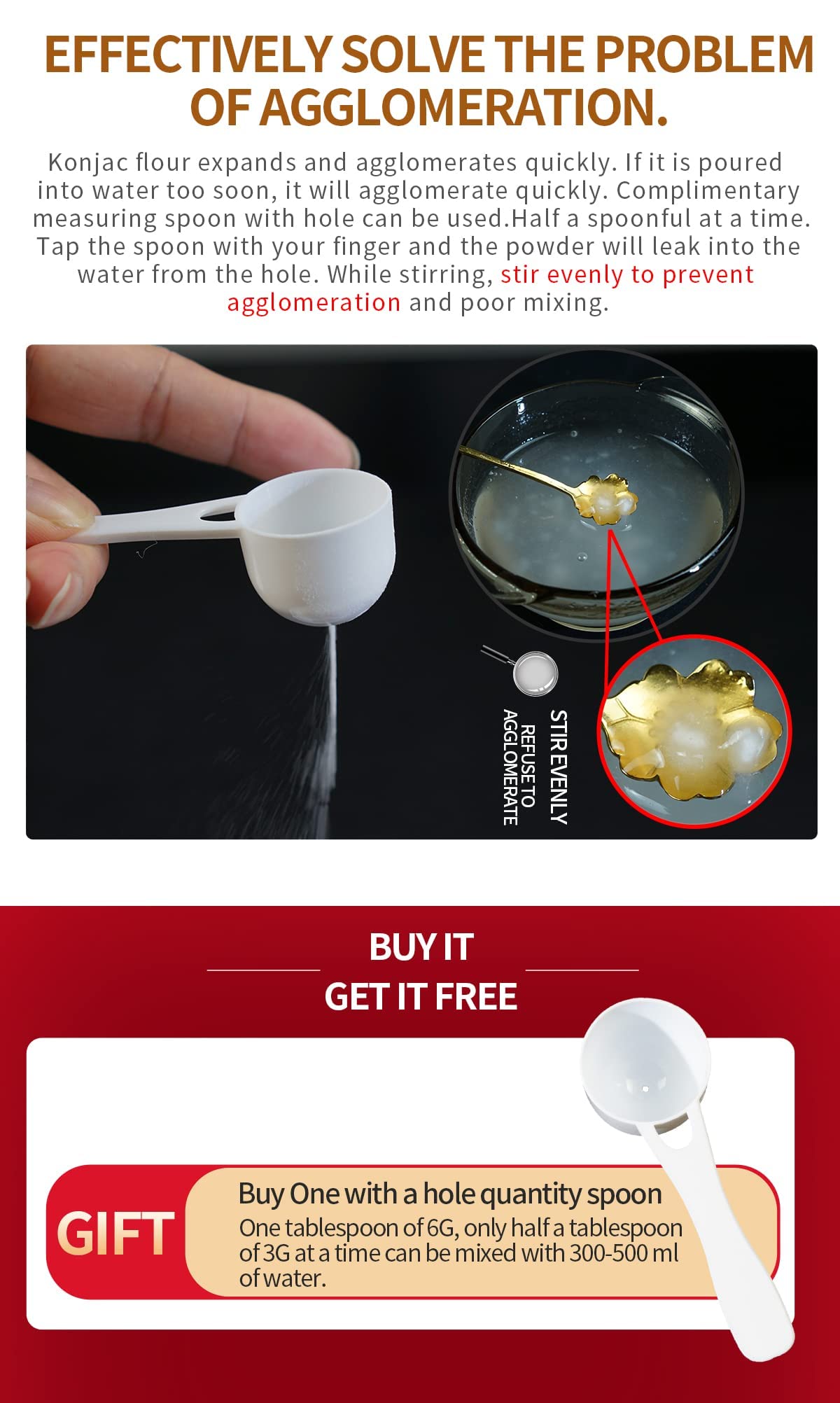 Pure Konjac Gum Konjac Flour For Cooking & Baking