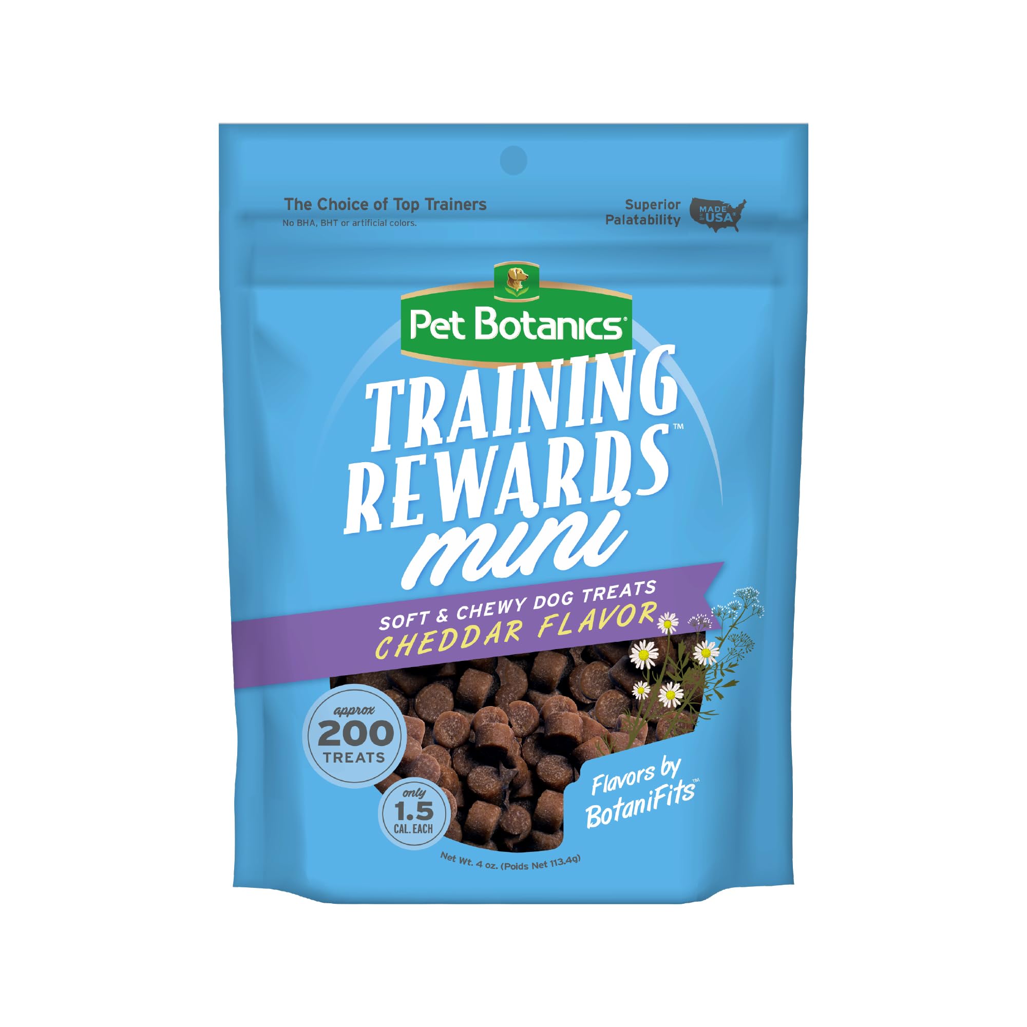 Pet Botanics Training Rewards Mini Treats For Dogs, Bacon, Oz