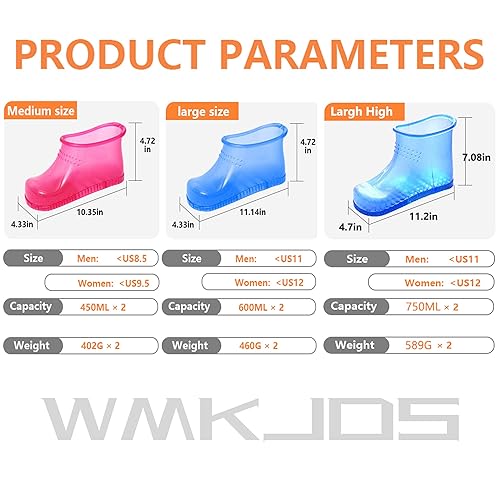 Miniatura 6 de Zapatos de baño de pies de masaje, bañera de remojo de pies, lavabo portátil de baño de pies, zapatos de spa de pies, pedicura, spa de pies para