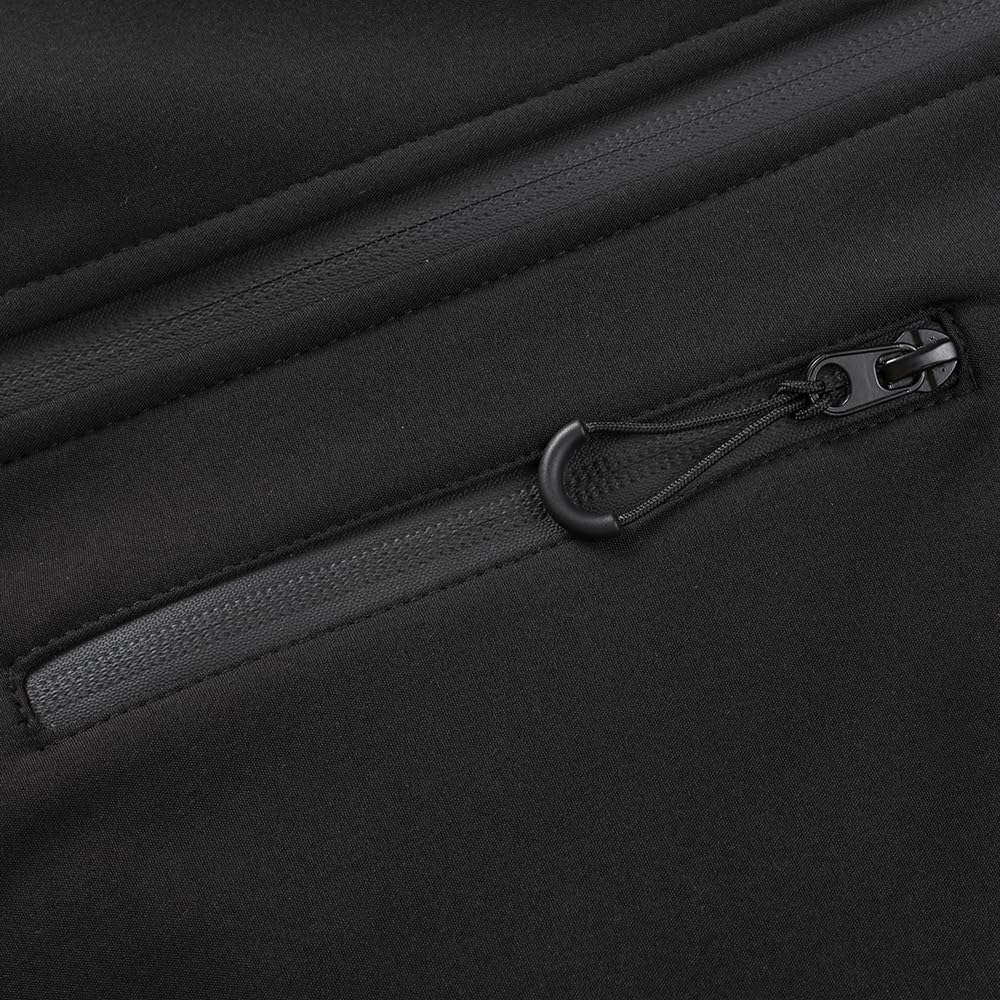 TONY BACKER Giacca Jacket Uomo In Softshell Impermeabile Antivento con Cappuccio Giubbotto Caldo Per Trekking Casual 6860