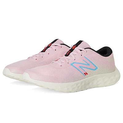 New Balance Kids 520v8 (Big Kid) Kids Shoes Mid Century Pink/Team Sky Blue