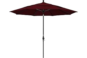 11 ft California Umbrella with Fiberglass Ribs