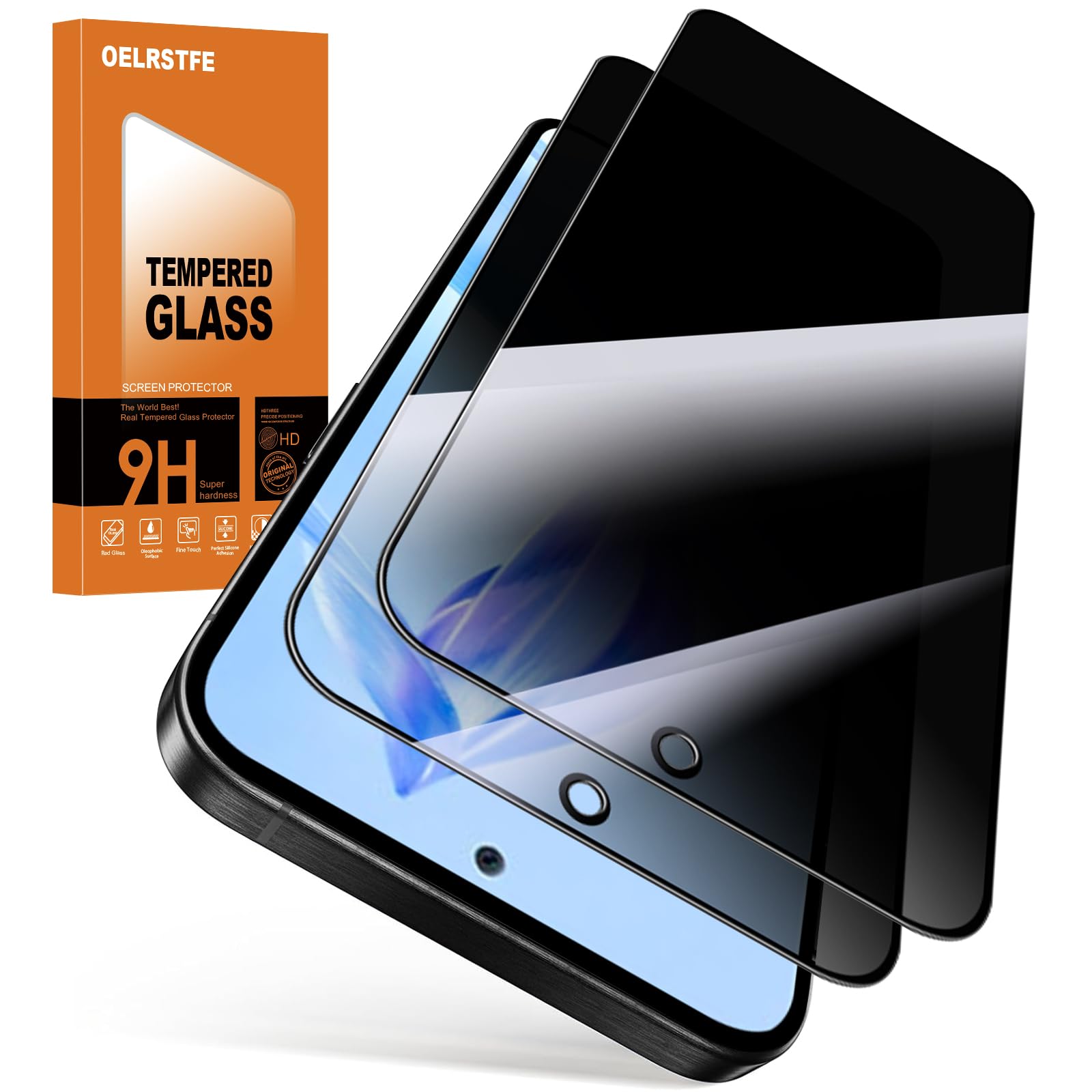 KULAIKE[2 Pezzi Vetro Temperato per Honor 90 Lite Privacy Pellicola Protettiva,Anti-Spy,Durezza 9H,Anti-Graffio,Senza Bolle,Anti-Impronte Protezione Schermo per Honor 90 Lite KULAIKE[2 Pezzi Vetro Temperato per Honor 90 Lite Privacy Pellicola Protettiva,Anti-Spy,Durezza 9H,Anti-Graffio,Senza Bolle,Anti-Impronte Protezione Schermo per Honor 90 Lite