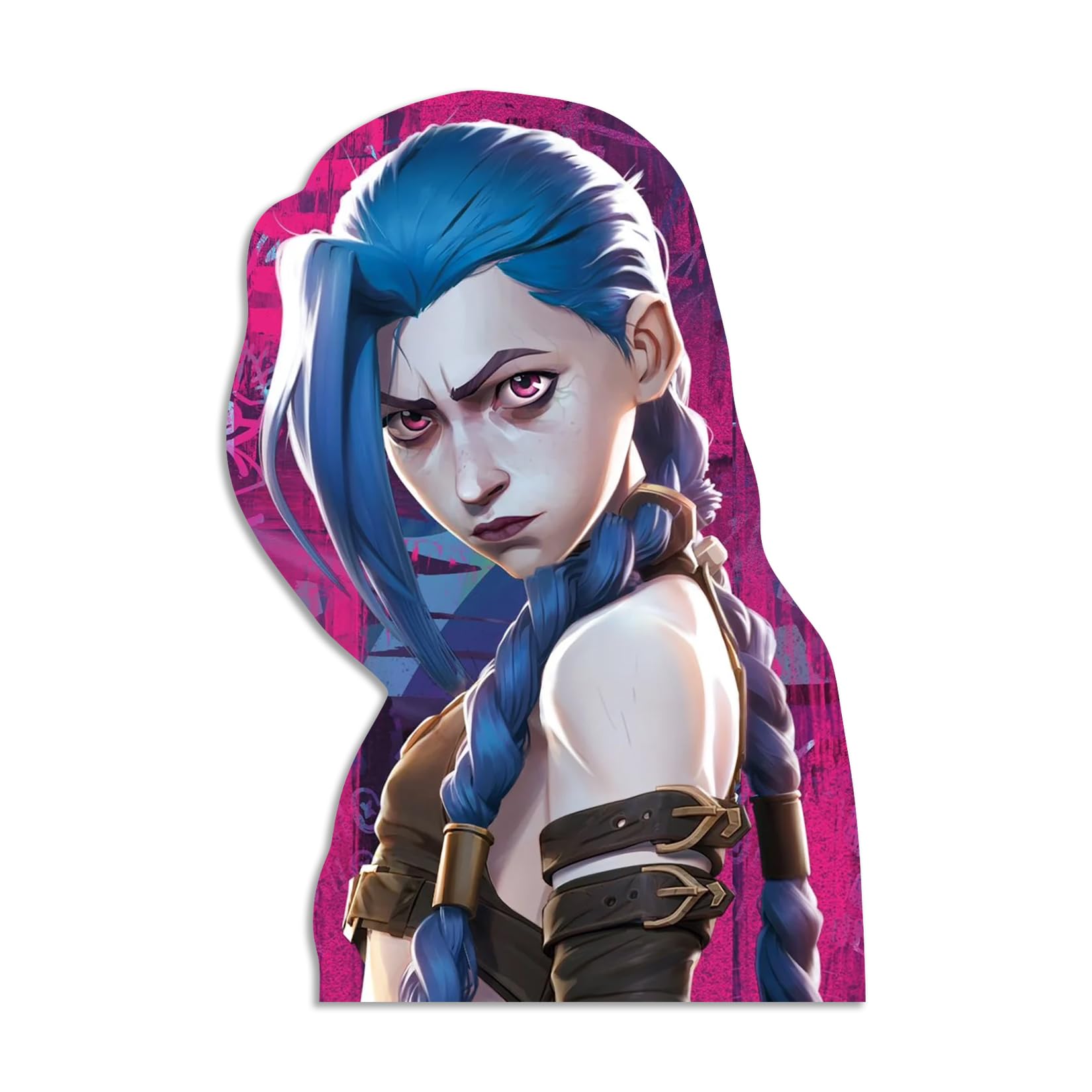 Jinx Arcane Sticker Decal Notebook Car Laptop 4.5"x5.5"