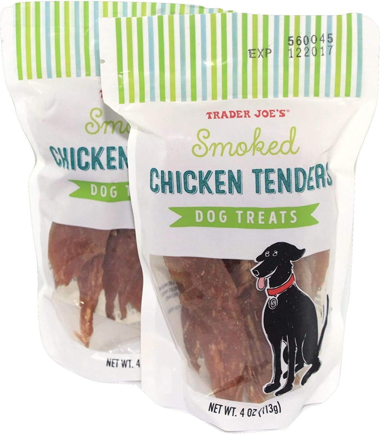 Trader Joe's Beef Recipe Jerky Dog Treats Made in The USA Pet Jerky Treats
