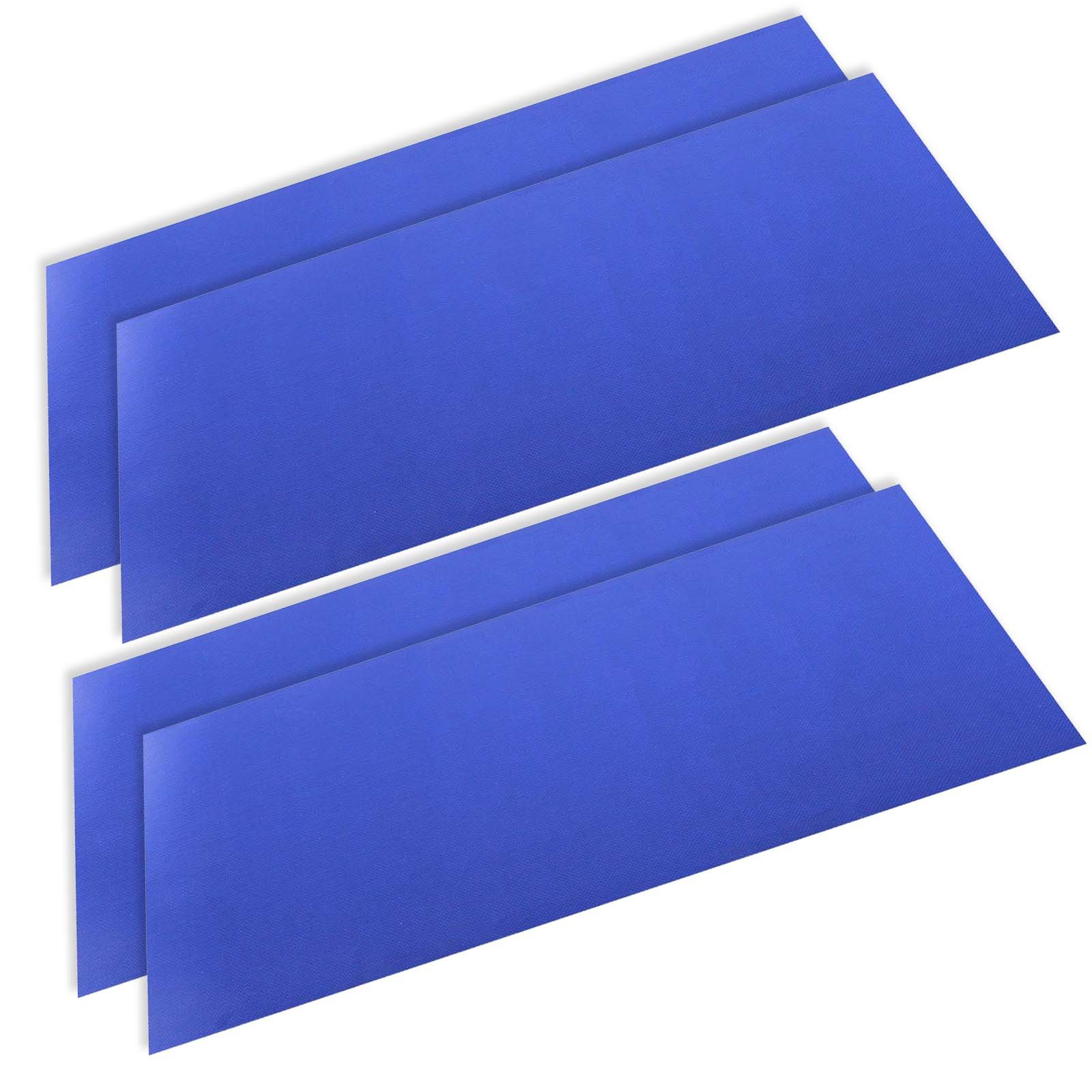SPARES2GO Tapis de dégivrage pour réfrigérateur et congélateur - Doublure antigel durable (50 cm x 25 cm, lot de 4)