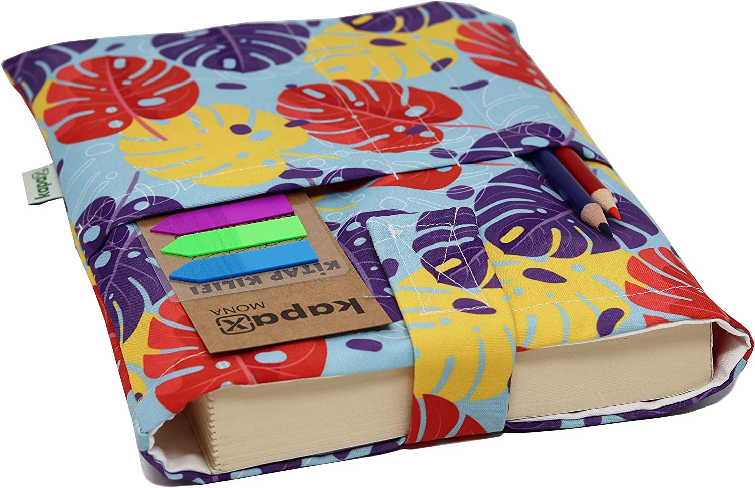 KAPAX Buchtasche Wasserdicht – Gepolsterter Buchschutz Mit Reißverschluss, Für Taschenbuch & Tablet