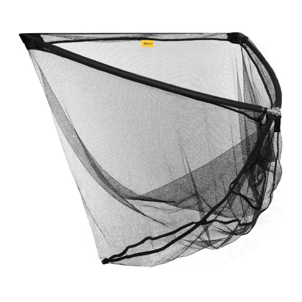 Épuisette CARP PREMIUM 105 cm / 42", 2 m de longueur de la barre, sélection du réseau caoutchouté/polyester, sélection de poignée nature/carbone, épuisette, accessoires de pêche, avec sac