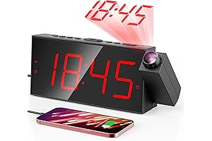 Projection Clock for the Bedroom: Your Digital Sleep Sanctuary