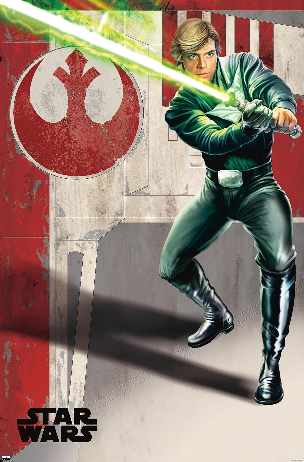 Trends International Star Wars: Return of The Jedi - Luke Wall Poster, 22.4L x 14.7W, Premium Unframed Version