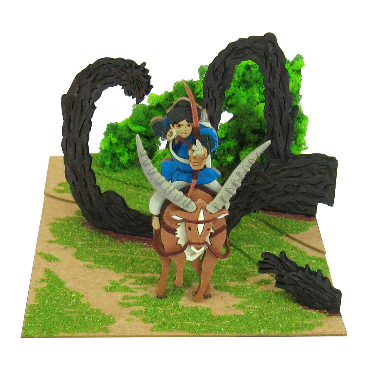 Amazon.com: Sankei MP07-41 Studio Ghibli Mini Princess Mononoke and God  Tatari, Non-Scale, Papercraft : Toys & Games