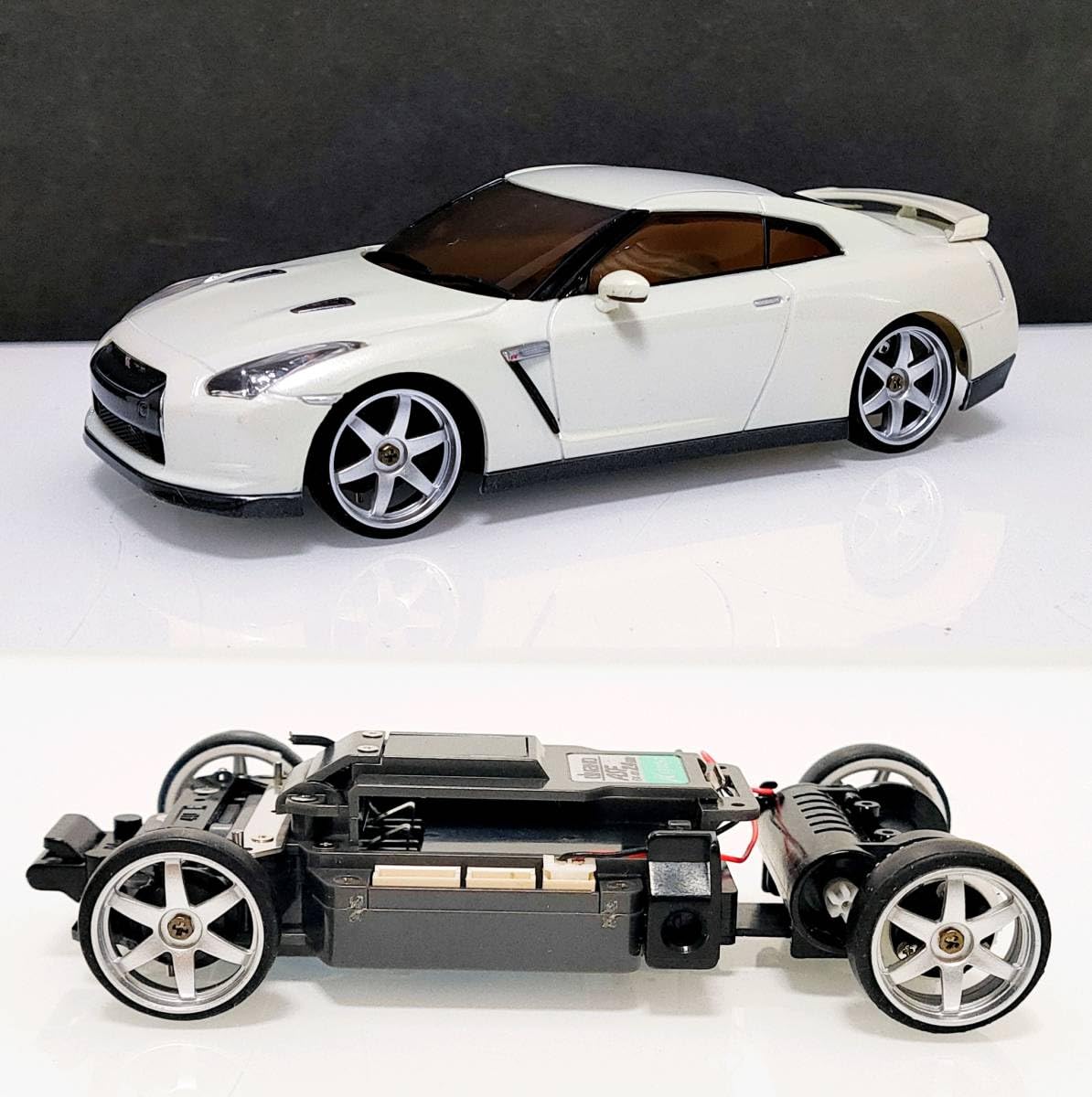 京商 dnano R32 1/43（1:43 Nissan Skyline R32 GT-R NISMO -- Grey 