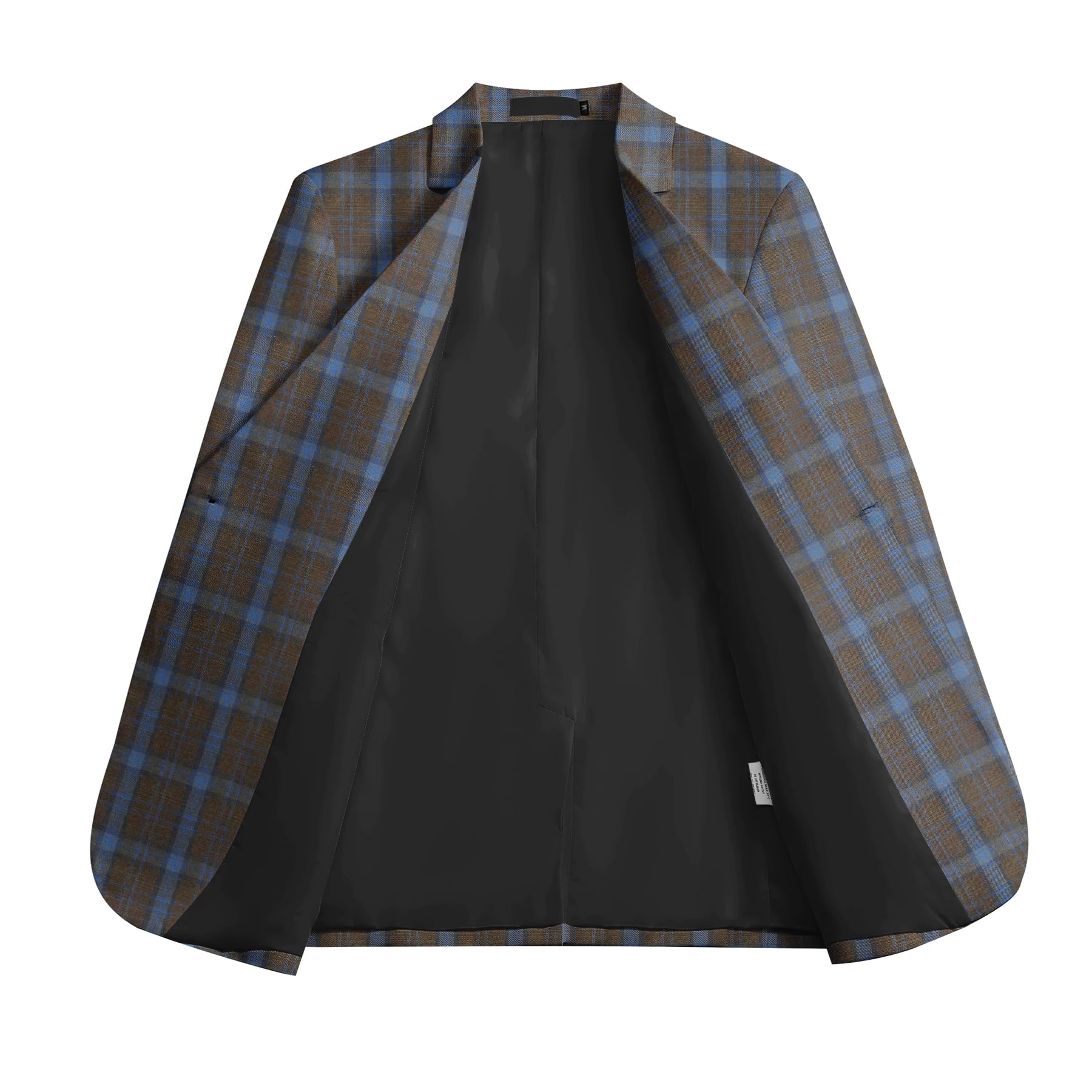 Allthemen Blazer da Uomo con Un Bottone Casual Giacca Slim Fit da Lavoro Business Suit Jacket Eleganti Formale