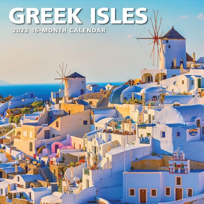 Calendar Ink Greek Isles 2023 Wall Calendar Amazon co uk Stationery Calendar Ink Greek Isles 2023 Wall Calendar Amazon co uk Stationery