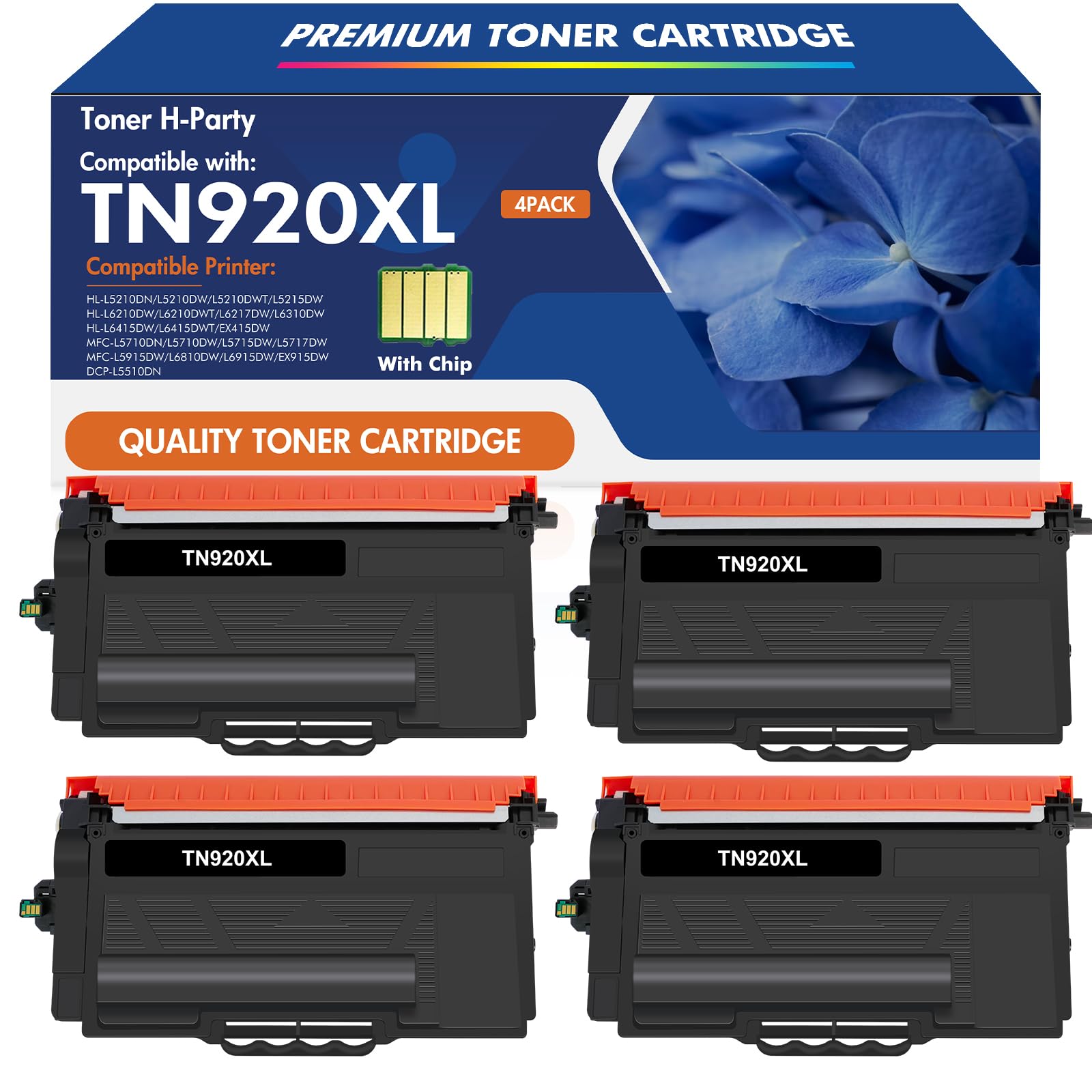 TN920 TN920XL Toner for Brother Printer HL-L6210DW Compatible for TN 920 920XL TN-920XL TN-920 TN920XXL TN920UXXL MFC-L5915DW HL-L6210DWT L5210DW