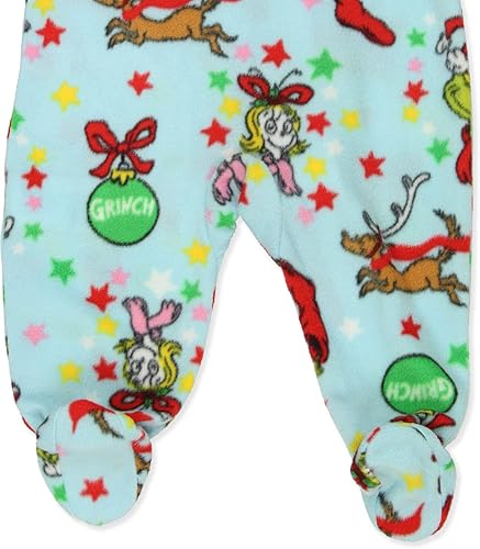 Miniatura 4 de Dr. Seuss The Grinch Characters - Pijama para bebé con pies