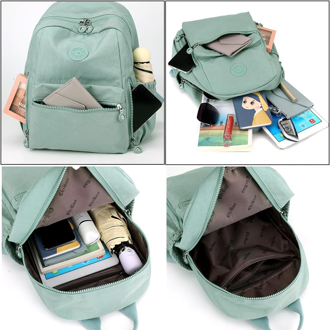 Collsants Backpack Purse for Women Mini Backpack Small Backpack Purse Casual Daypack for Women (LP) - Image 6