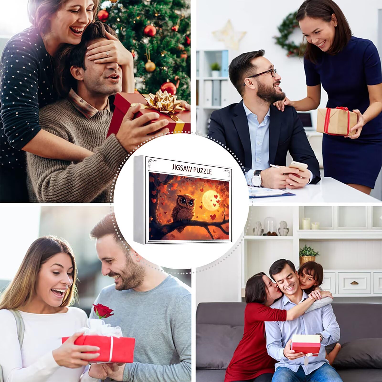 Puzzle 3000 elementów puzzle dla dorosłych księżyc 122 x 81 cm unikalne rzemiosło klasyczne 3D drewniana układanka do rodzinnych gier aktywnych, układanka do samodzielnego wykonania nawet do dekoracji