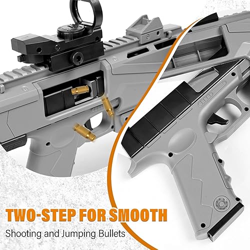 Miniatura 5 de Pistola de juguete de bala suave, pistola de mano de dardos de juguete realista, pistola de bala suave, carcasa de espuma, regalos para niños, niñas