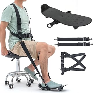 KEDAO Knee Replacement Recovery Aids Kit for Knee Glide Large Size,Wearable, Hands-Free Quiet and Stable,After Surgery Therapy for ACL PCL MCL LCL