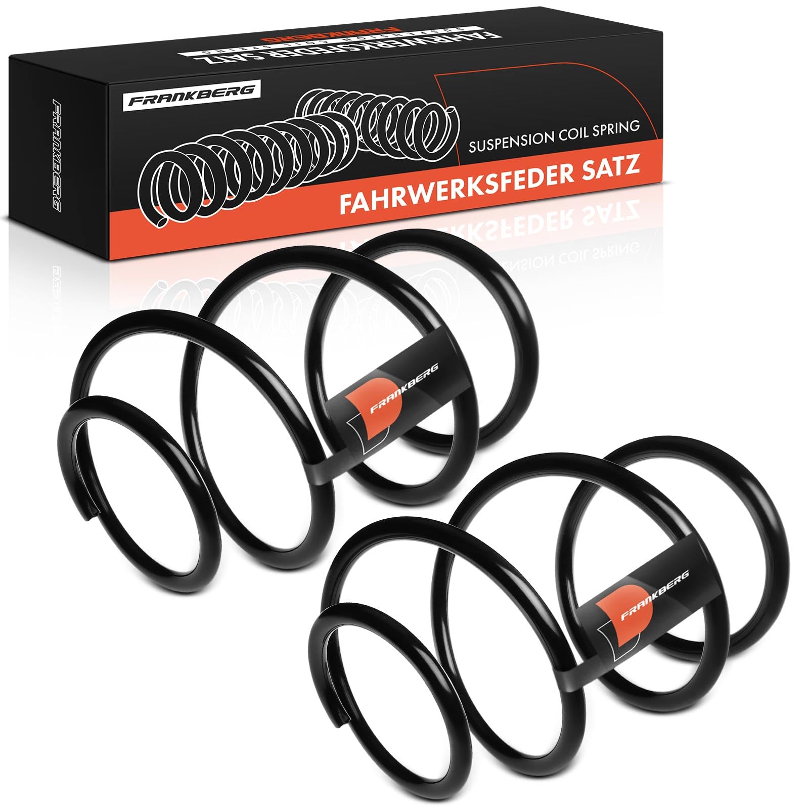 Frankberg 2 muelles de suspensión eje delantero 31336757780 | Compatible con: Z4 R.o.a.d.s.t.e.r E85