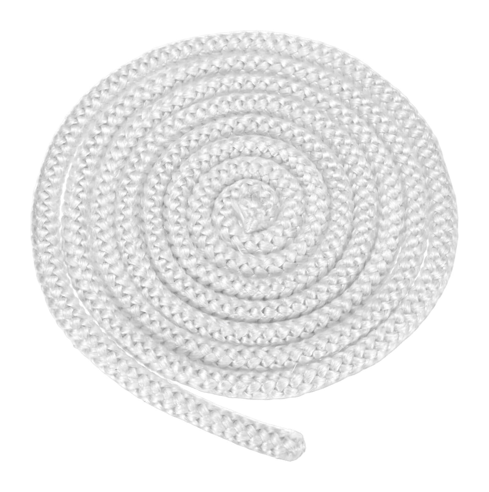 Wysokotemperaturowa płaska linka do pieców i kominków 2,5 cm x 220 cm trwałe włókna wiele białych uszczelniaczy żaroodpornych
