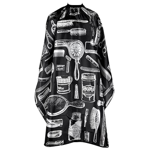 Capa de Barbero para Hombres - Capas de Corte de Pelo Impermeables para Adultos y Estilistas