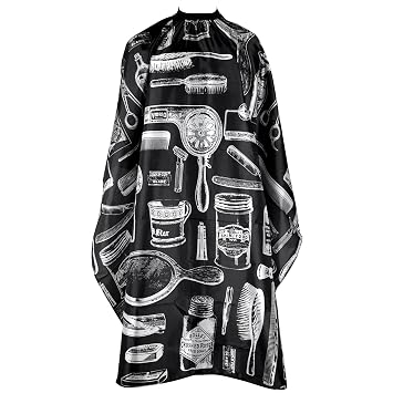 Barber Cape for Men - Waterproof Hair Cutting Capes for Adults and Stylists