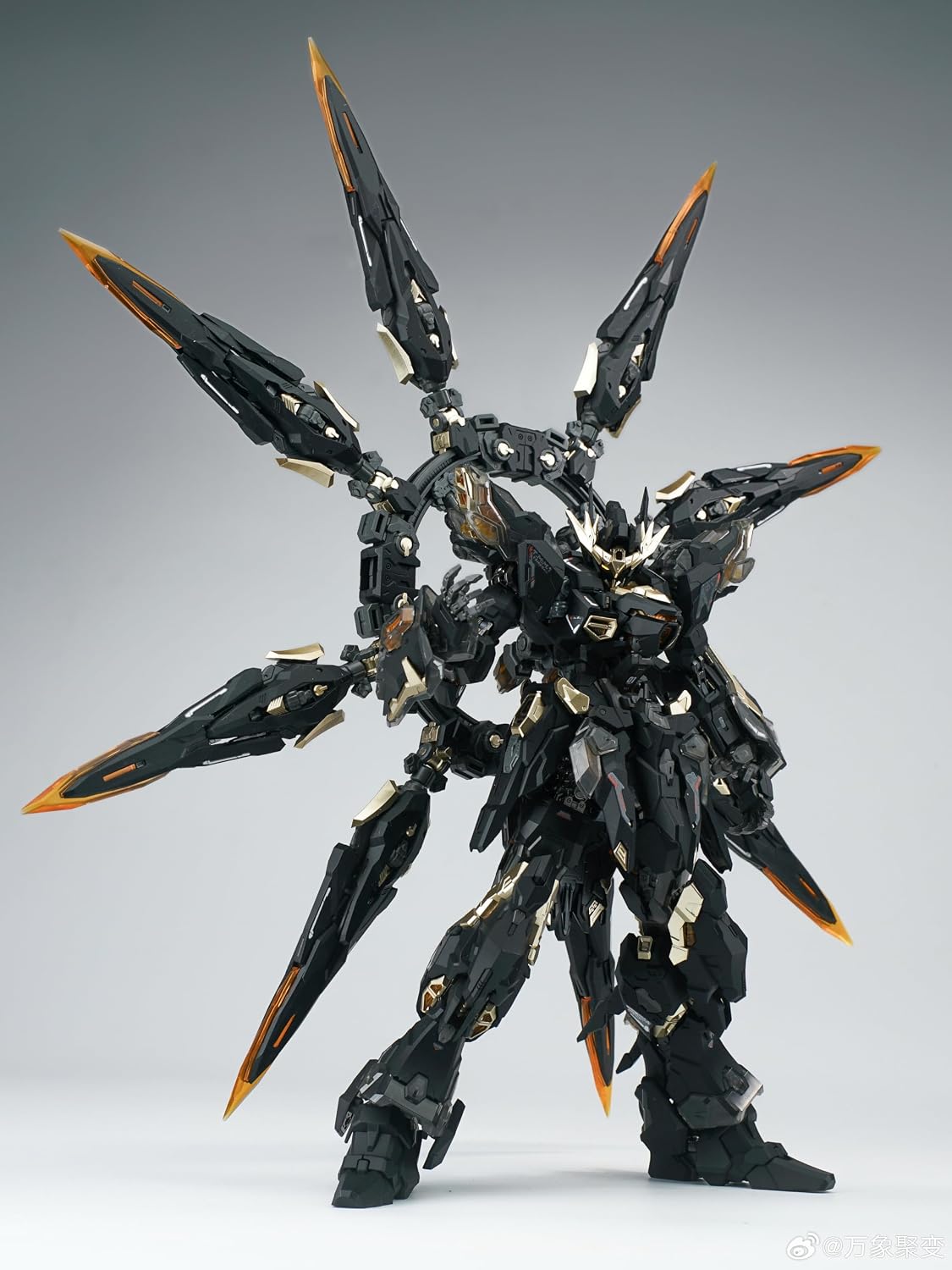 DZHSNWJ All Inclusive Fullsion Vientiane Fusion 1/100 Apocalypse Black Version Model Kit Assemble Needed New in Stock