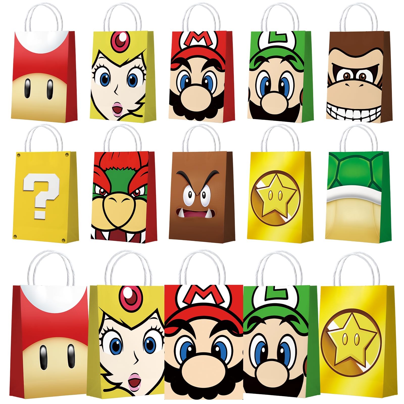 Momkutei Birthday Party Supplies,20Pcs Gift Boxes,Game Theme Style Party favors,Best for Fill Up the Birthday Gift Bags(10 style)