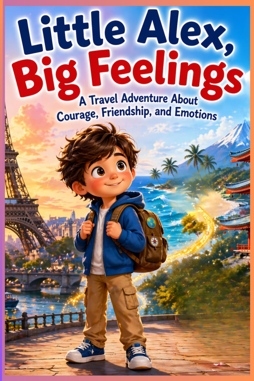 Little Alex, Big Feelings: A Travel Adventure About Courage, Friendship, and Emotions (Alex’s Healthy Adventures)