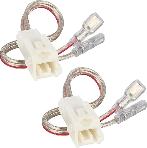 RED WOLF Adaptador de conector de arnés de cable de altavoz para puerta Toyota 2019-2021 RAV4 Camry Avalon, para Dash Twteer Lexus is CT 2011-2018