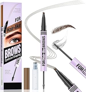 Microblading - Lápiz para cejas, 2026, 2 en 1...