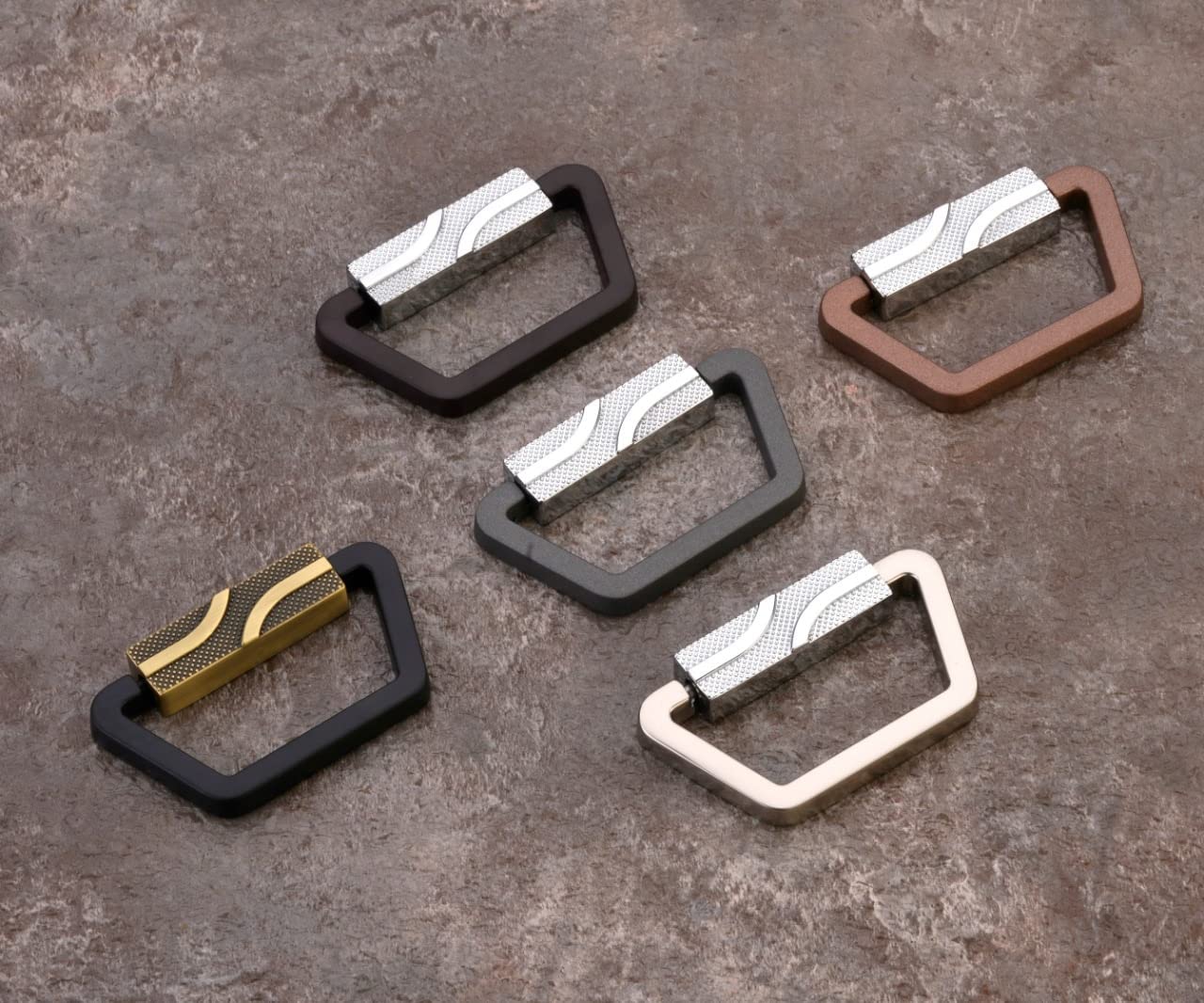 JWL Antique kadi Cabinet Puller and Ring Drawer Kadi Antique Pull Set of 2, Brass