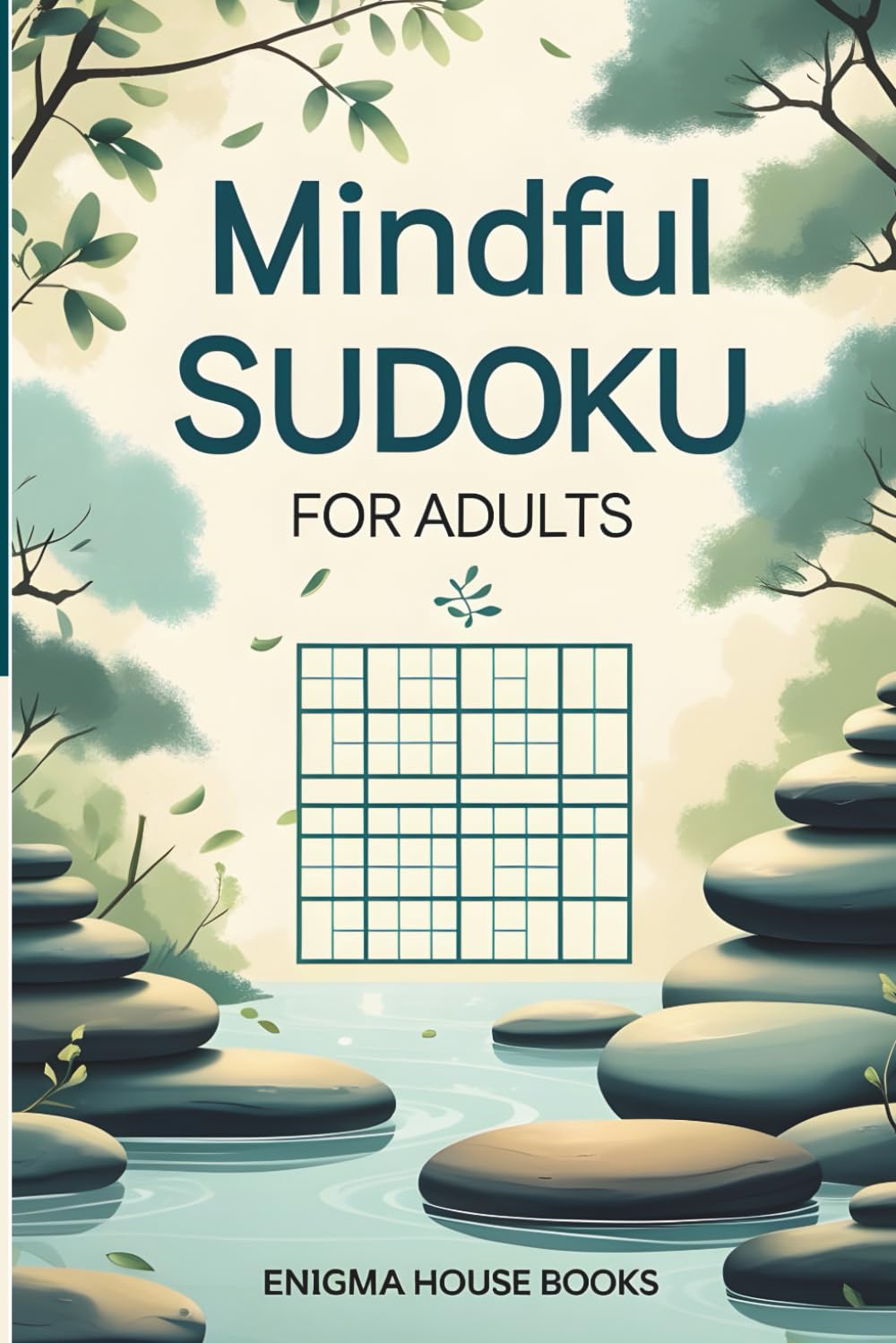 Mindful Sudoku for Adults: Easy to Medium Relaxing Logic Puzzles to Reduce Stress, Improve Focus and Enjoy Screen-Free Calm
