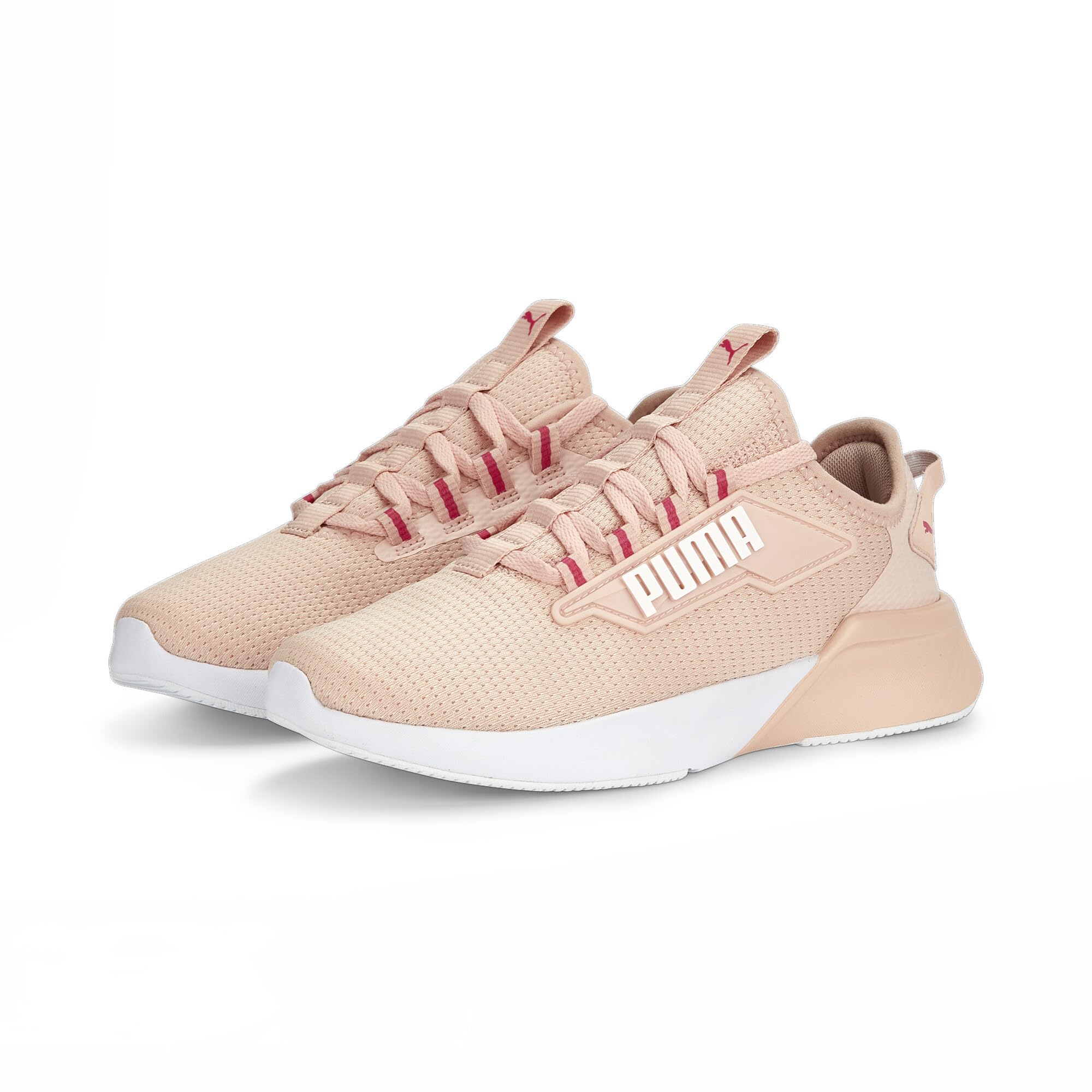 PUMA Unisex Retaliate 2 Jr Buty Dziecięce Dresowe, różowy biały, 35.5 EU