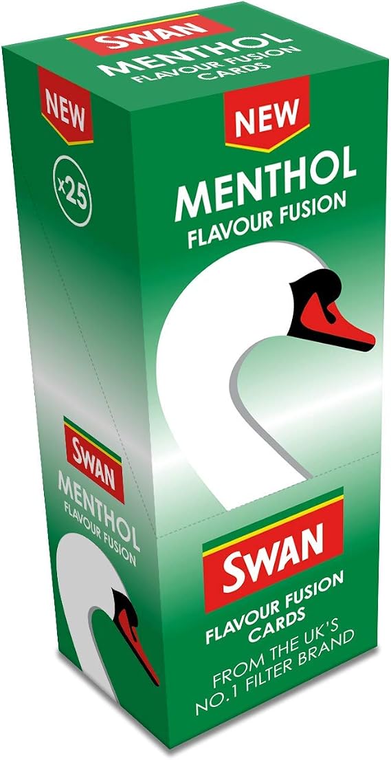 Swan Menthol Flavour Cards Infusions - Box of 25