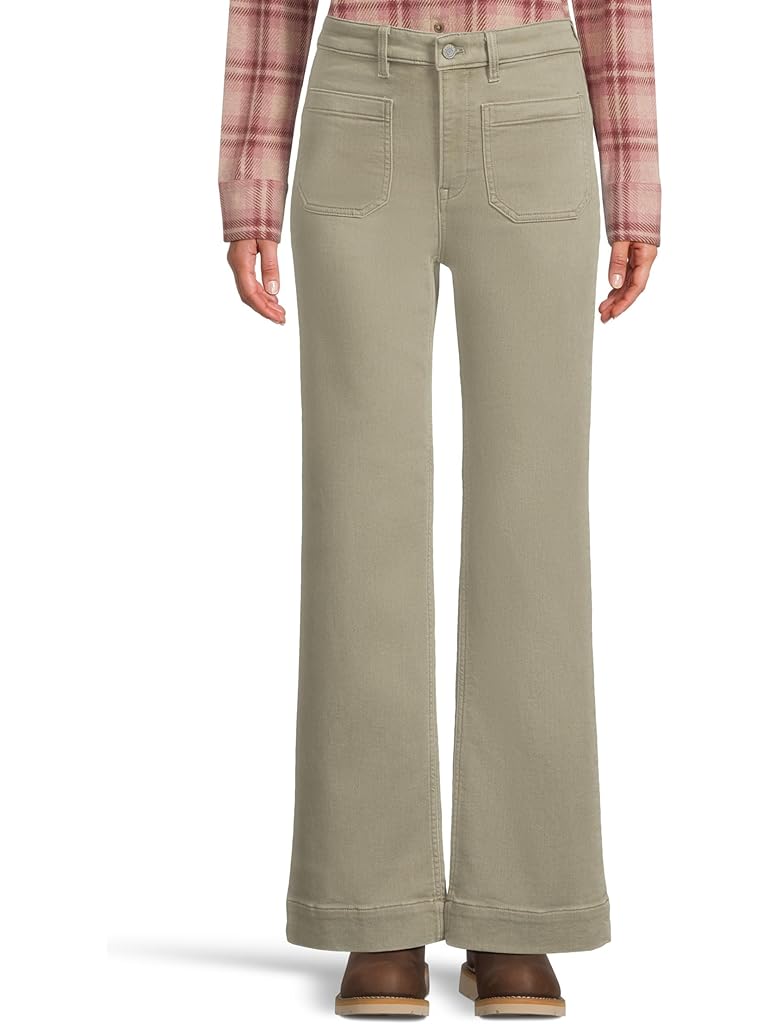 Yellow Faherty Stretch Terry Patch Pocket Pants