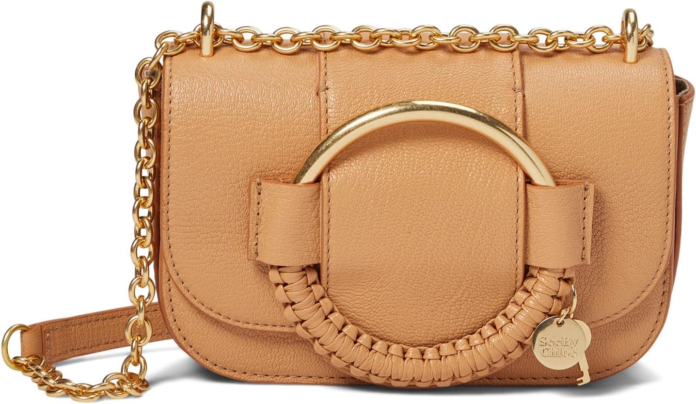 See by ChloeHana Chain Bag Smooth Tan One Size