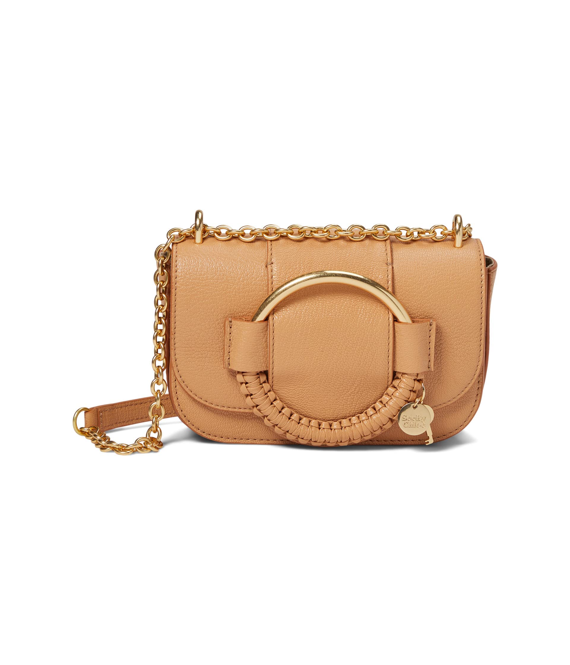 See by ChloeHana Chain Bag Smooth Tan One Size