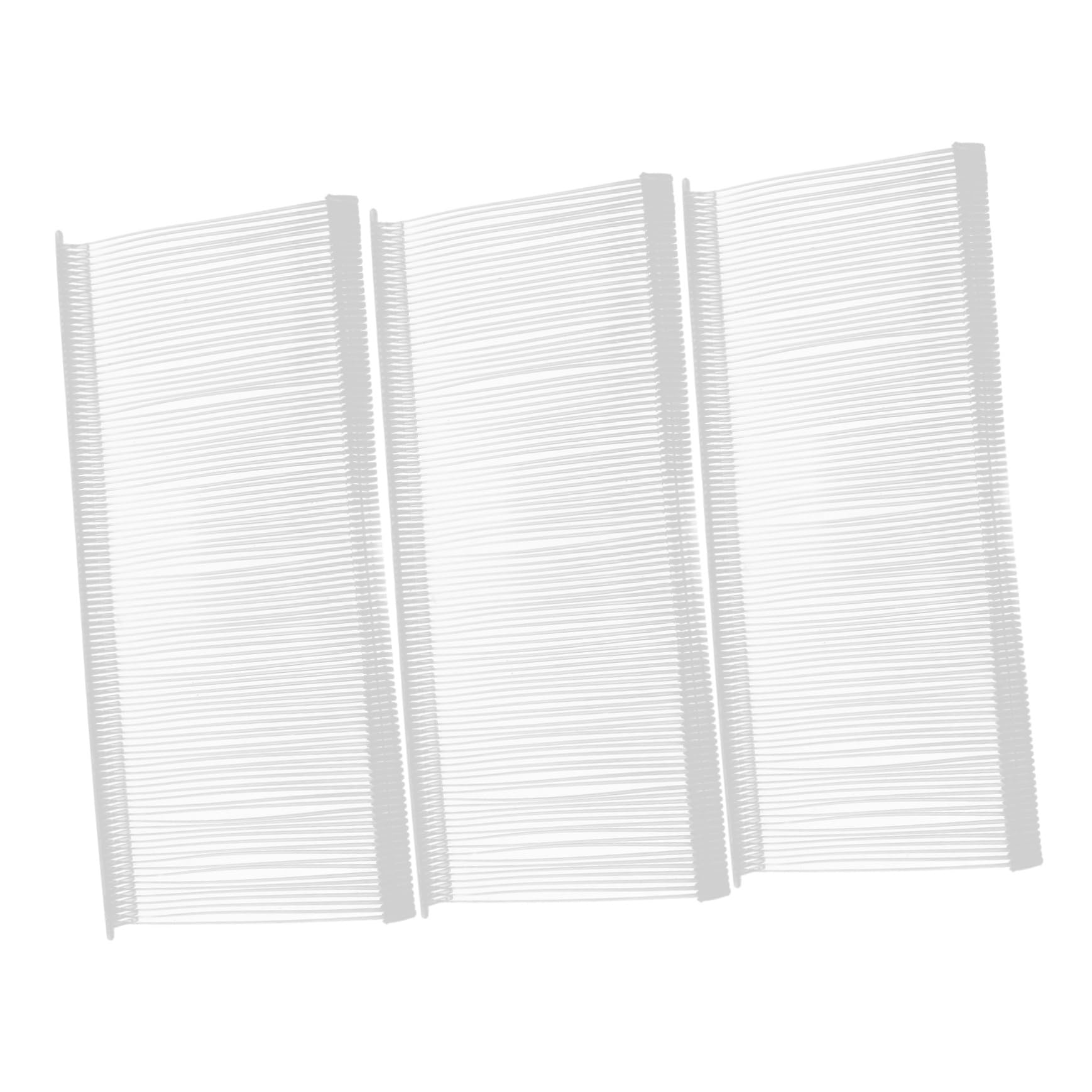 FUNOMOCYA 10000 Pcs Tag Fasteners Tag Refill Barbs Fastener Garment Tagging Barbs Clothing Tag Attachments Tagging Fasteners Clothing Tag Barb Fasteners Refills Plastic White