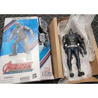 HASBRO AVENGERS 60TH Anniversary Marvel Legends IRON MAN (Model 01) 6