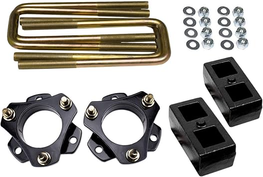 3" Front 1.5" Rear Leveling Lift Kit 2005 to 2023 compatible with model Toyota Tacoma 6LUG