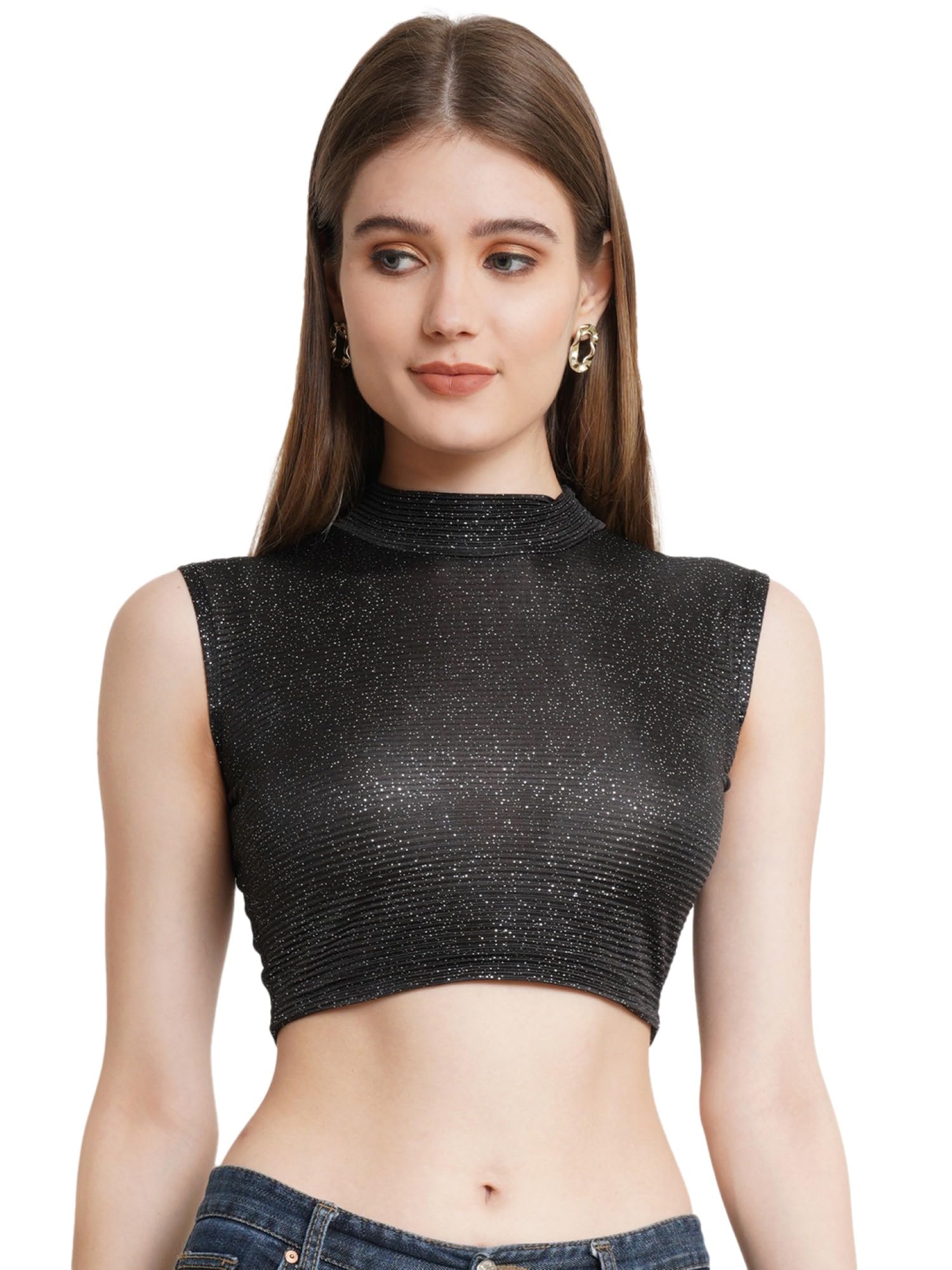 popwings Women's Solid Regular Fit T-Shirt-picture-20