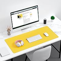 Vista 28 de Dapesuom Alfombrilla grande para mouse, alfombrilla de mouse para juegos extendida con bordes cosidos, alfombrillas de escritorio de tamaño completo