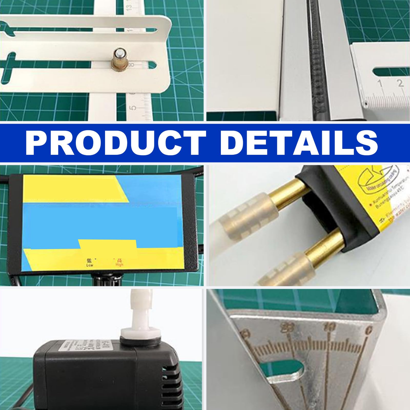 Calentador de tira de plástico para decoración y fabricación de carteles