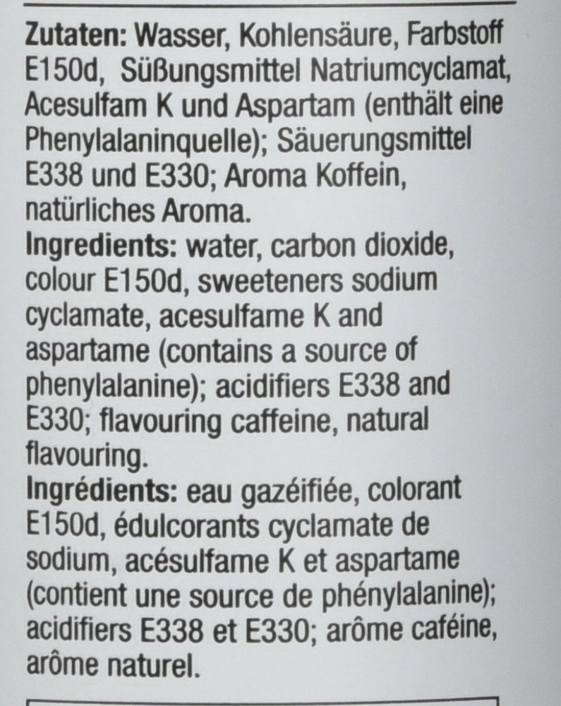 afri cola ohne zucker, 24er Pack, Einweg (24 x 330 ml)